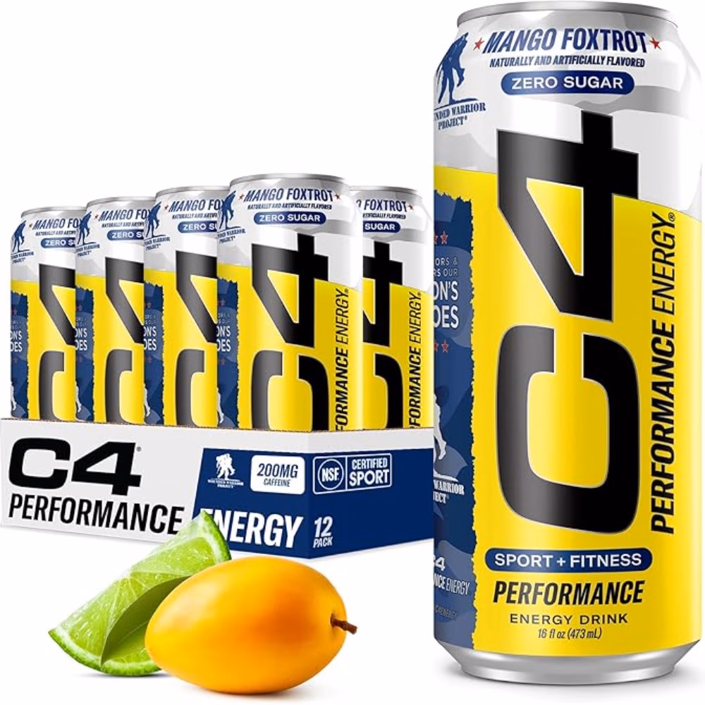 Cellucor C4 Energy RTD Mango Foxtrot 473ml  2