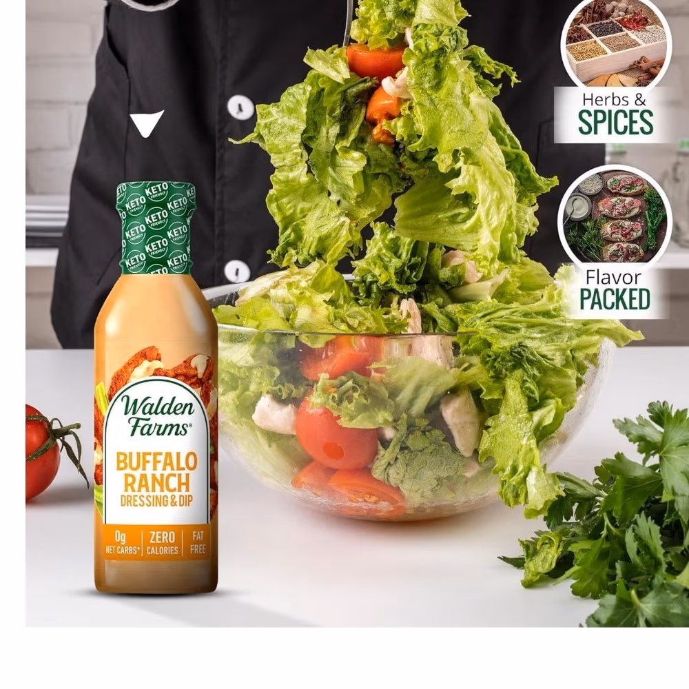 Walden Farms Buffalo Ranch Dip (355ml) 4