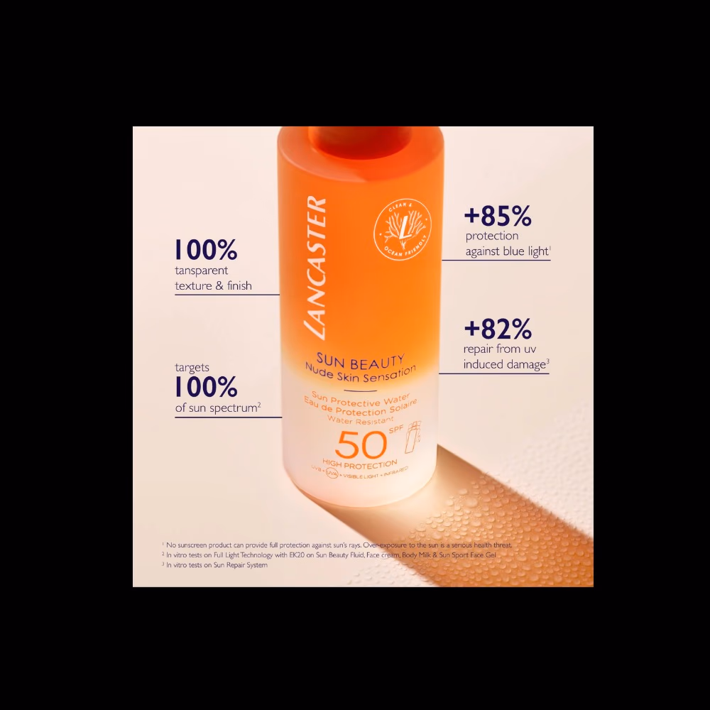 Lancaster Sun Beauty Sun Protective Water SPF50 150ml 3