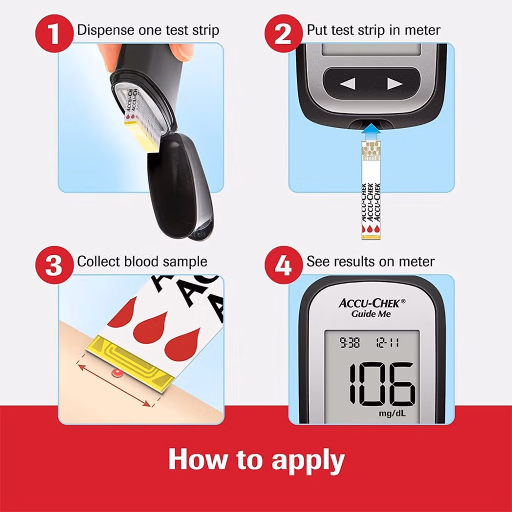 Accu-Chek Guide Kit + Strips 50 Test Strips 2