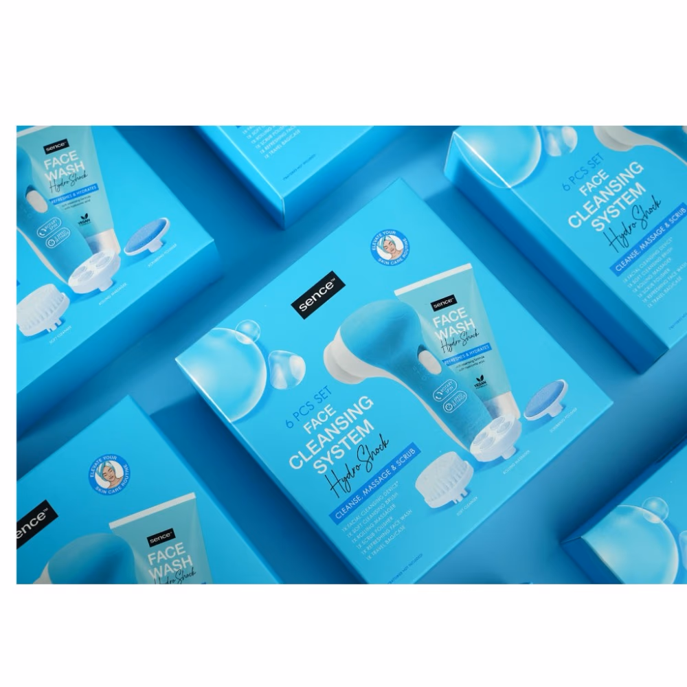 Sence Cleansing Face Wipes Hydro Shock 20s 3