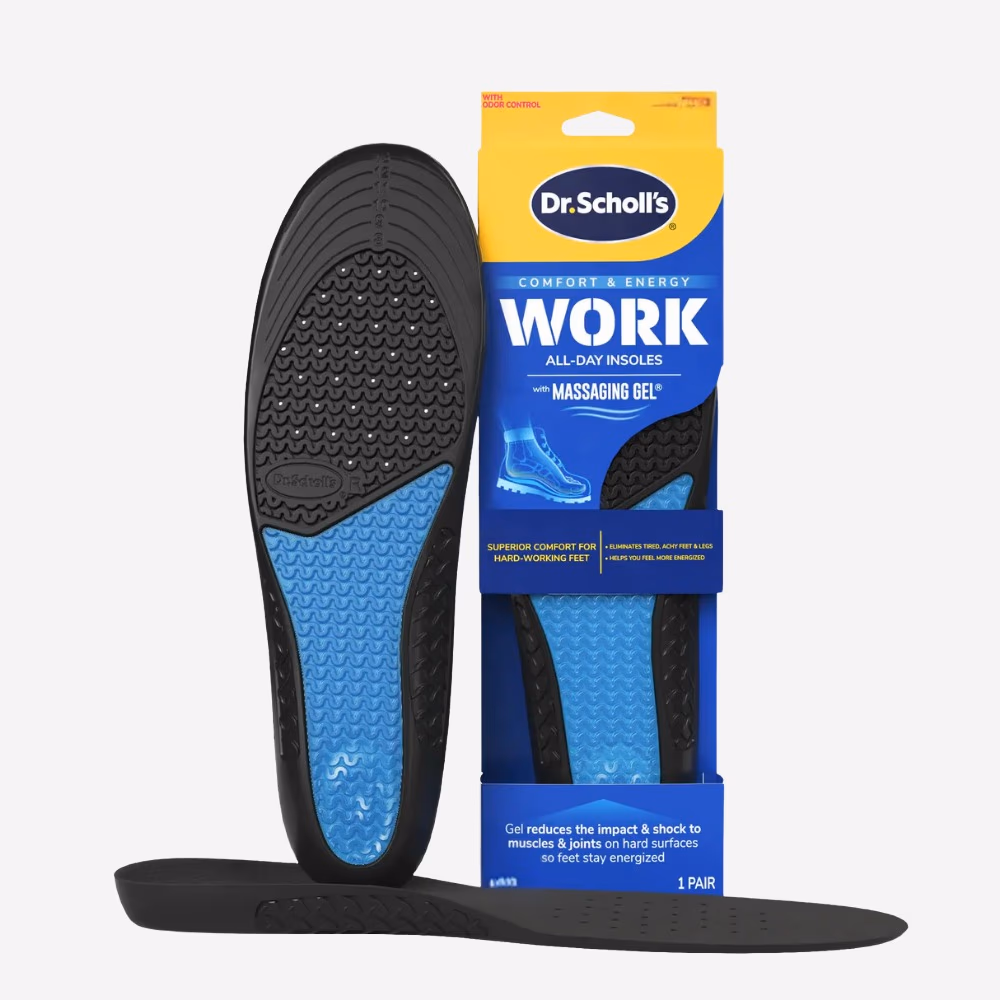 Dr. Scholl's Comfort & Energy Work Massage Gel Insoles 5