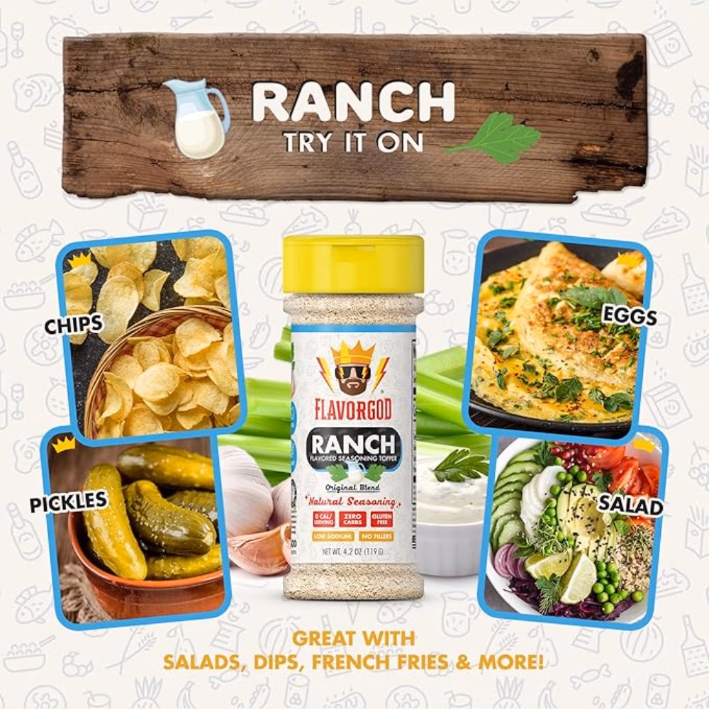 FlavorGod Spice Ranch 119g 3